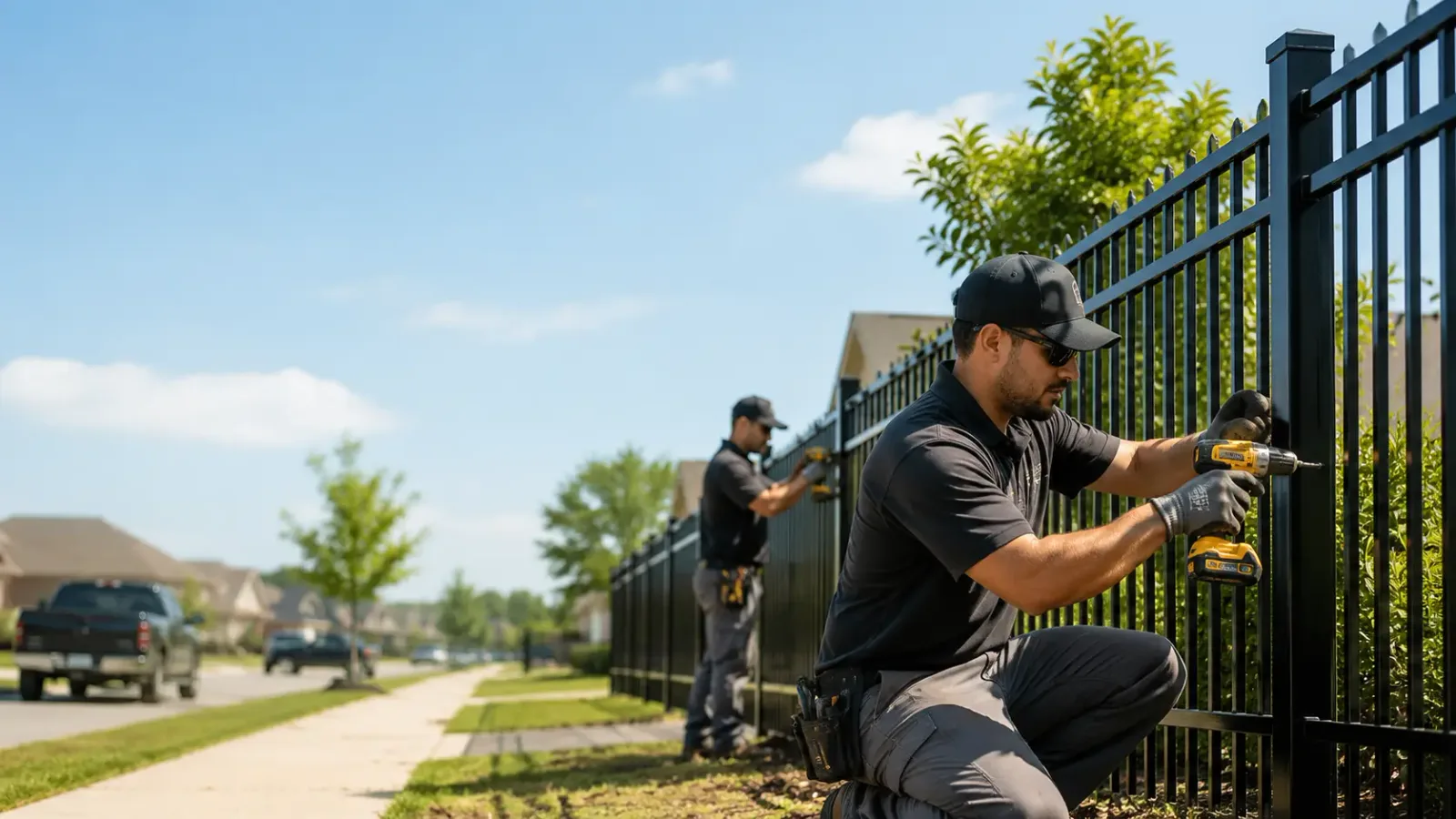 Metal Fence Installation in Jacksonville, TX